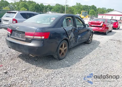 2007 Hyundai Sonata Se/Limited z USA, uszkodzony, nr VIN 5NPEU46F87H219105